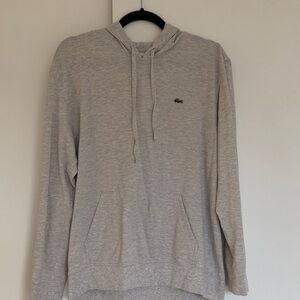 Lacoste Light Gray Men's Hoodie